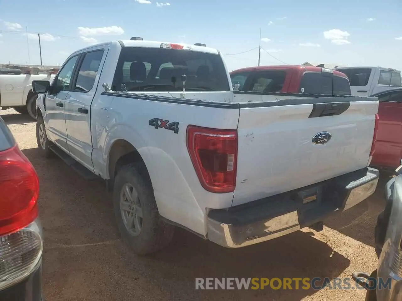 2 fotografías del automóvil dañado 1FTFW1E59MKE47732 FORD F-150 2021