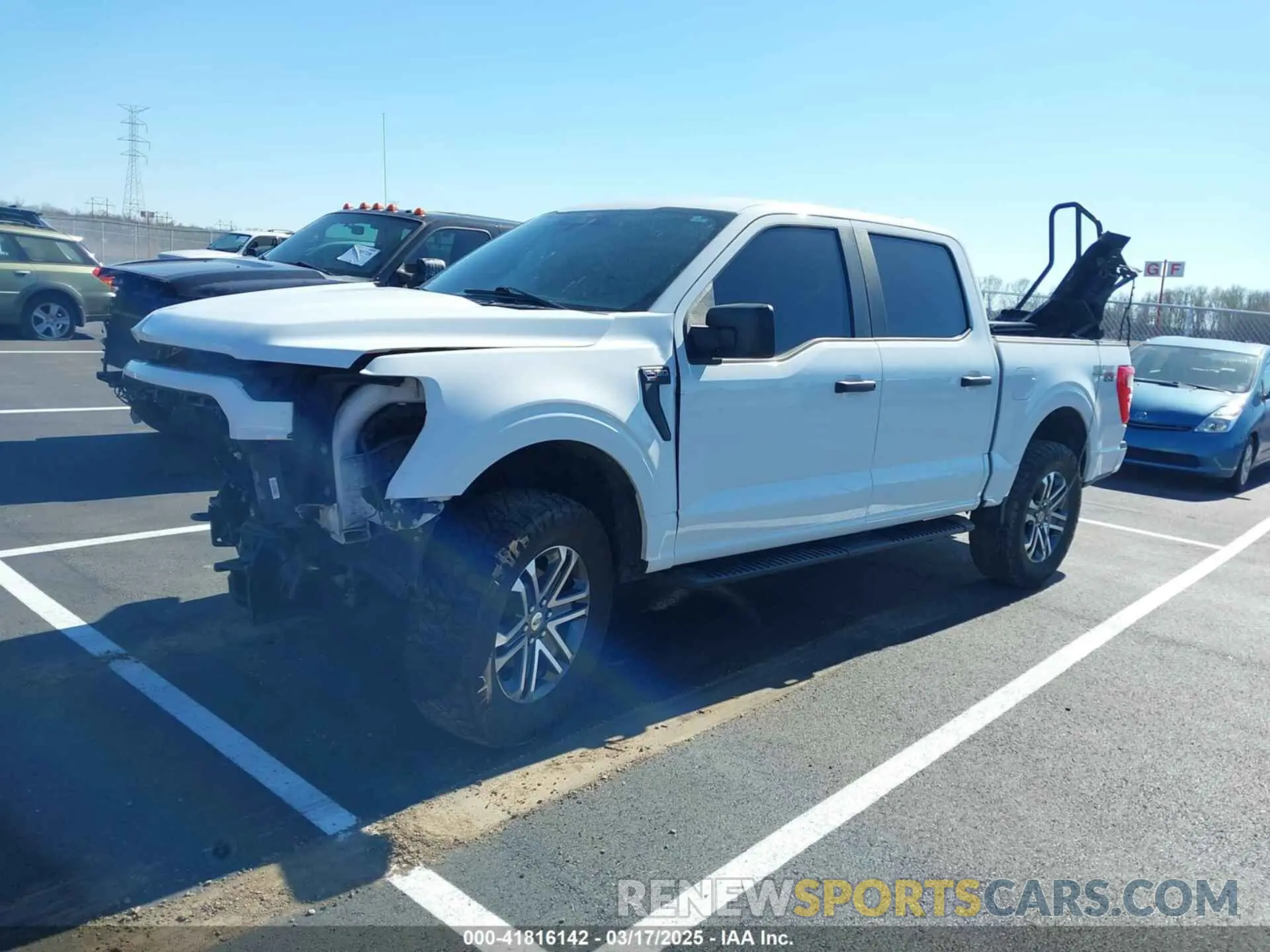 2 fotografías del automóvil dañado 1FTFW1E5XMFA76055 FORD F-150 2021