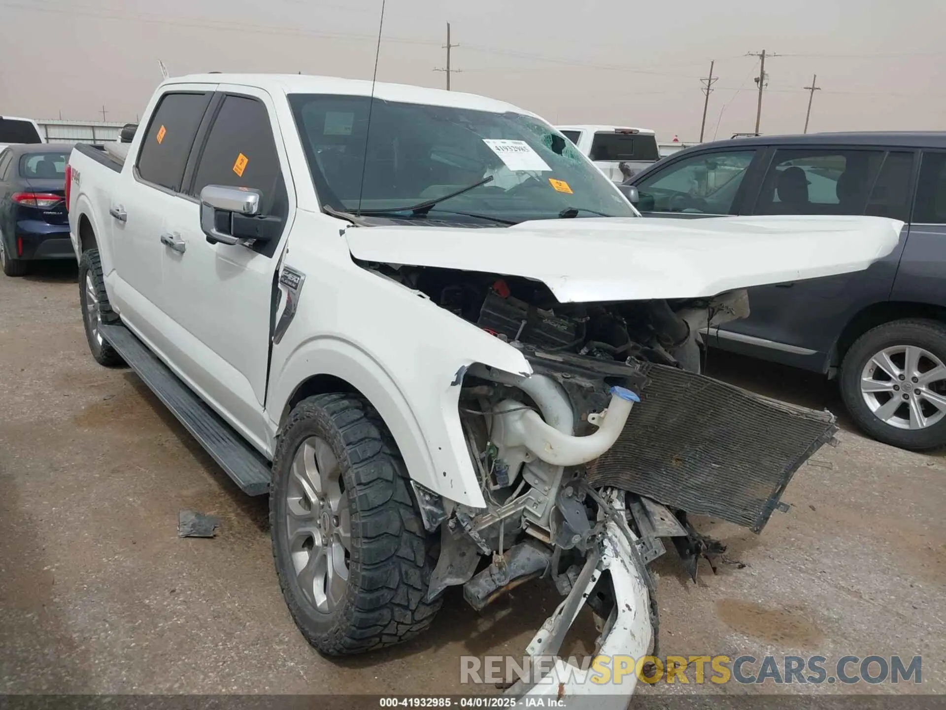1 fotografías del automóvil dañado 1FTFW1E80MFB09204 FORD F-150 2021