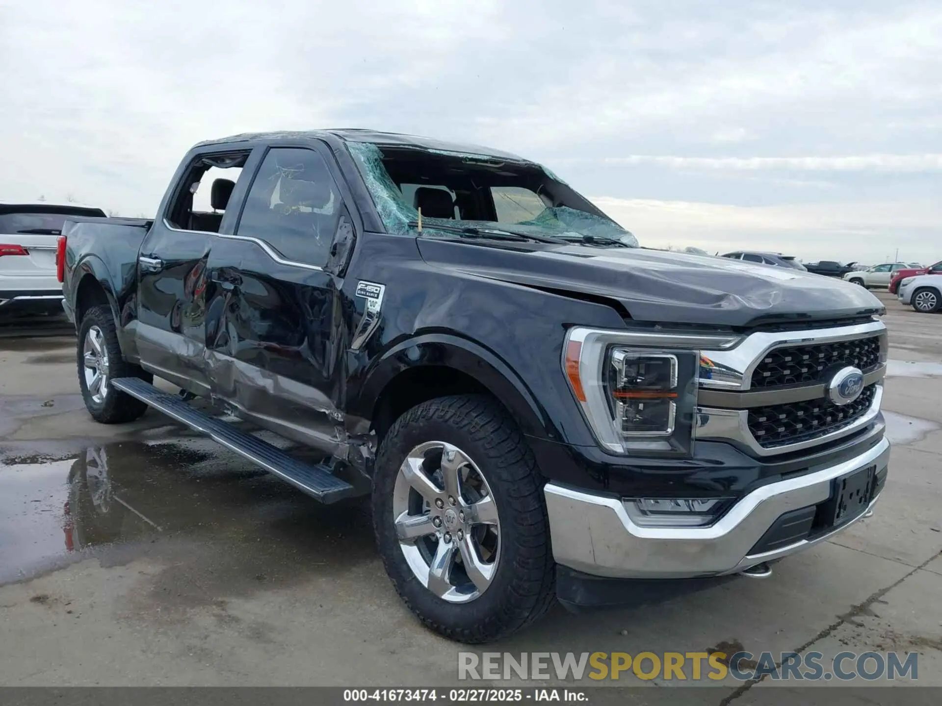1 fotografías del automóvil dañado 1FTFW1E80MFB26567 FORD F-150 2021