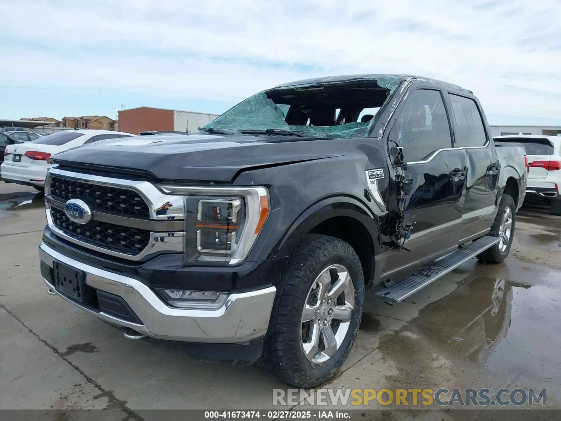 2 fotografías del automóvil dañado 1FTFW1E80MFB26567 FORD F-150 2021