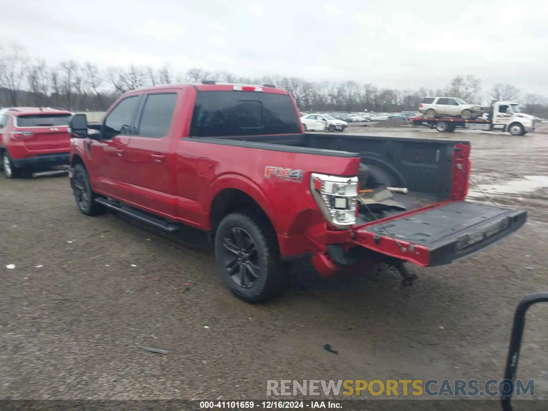 3 fotografías del automóvil dañado 1FTFW1E80MKD98043 FORD F-150 2021