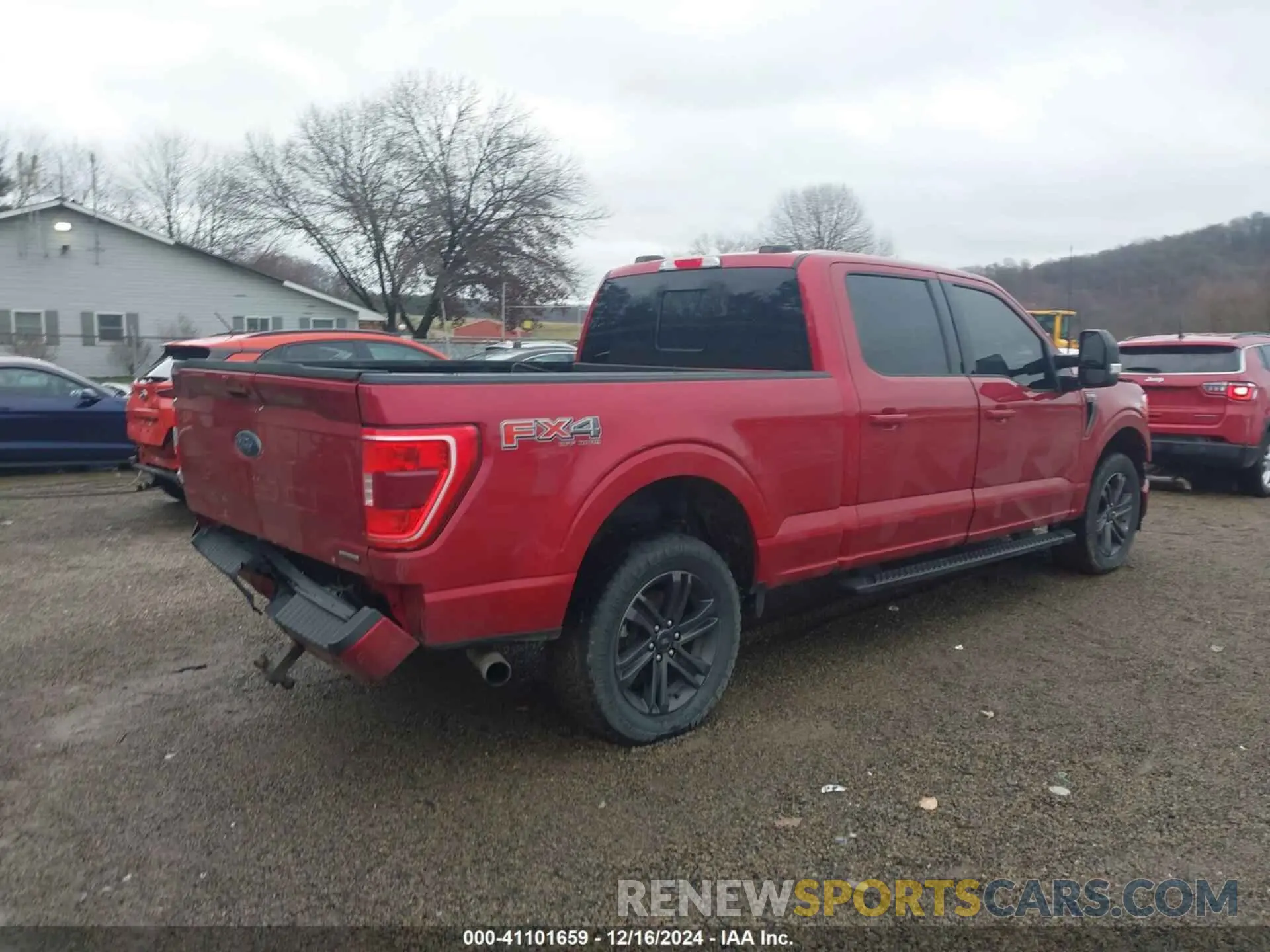 4 fotografías del automóvil dañado 1FTFW1E80MKD98043 FORD F-150 2021