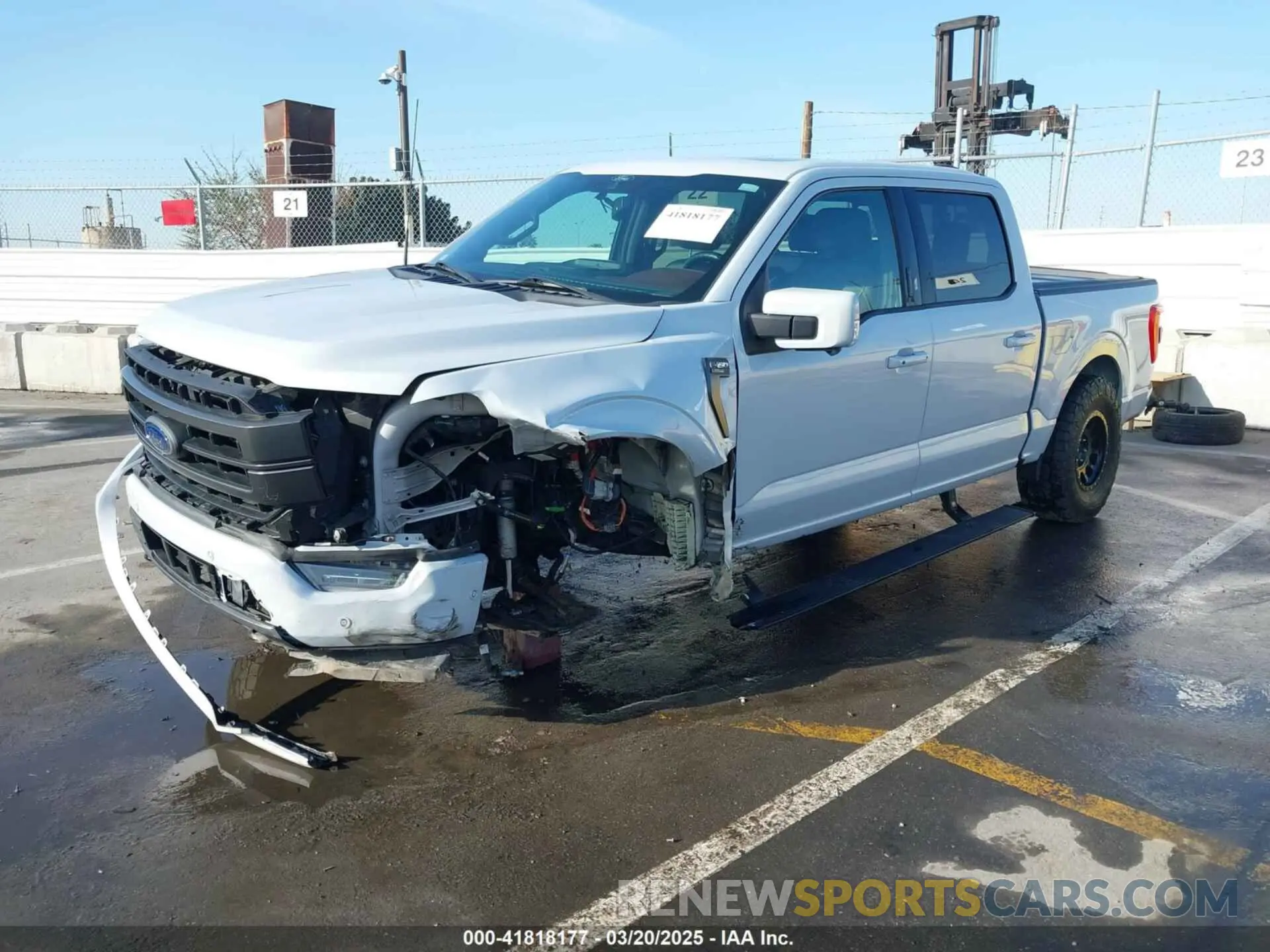 2 fotografías del automóvil dañado 1FTFW1E80MKE99289 FORD F-150 2021