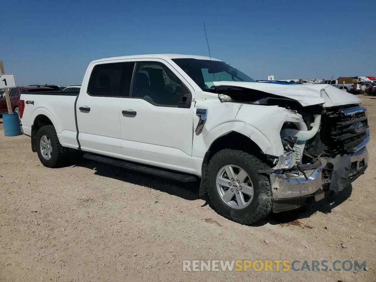 4 fotografías del automóvil dañado 1FTFW1E81MFA62118 FORD F-150 2021