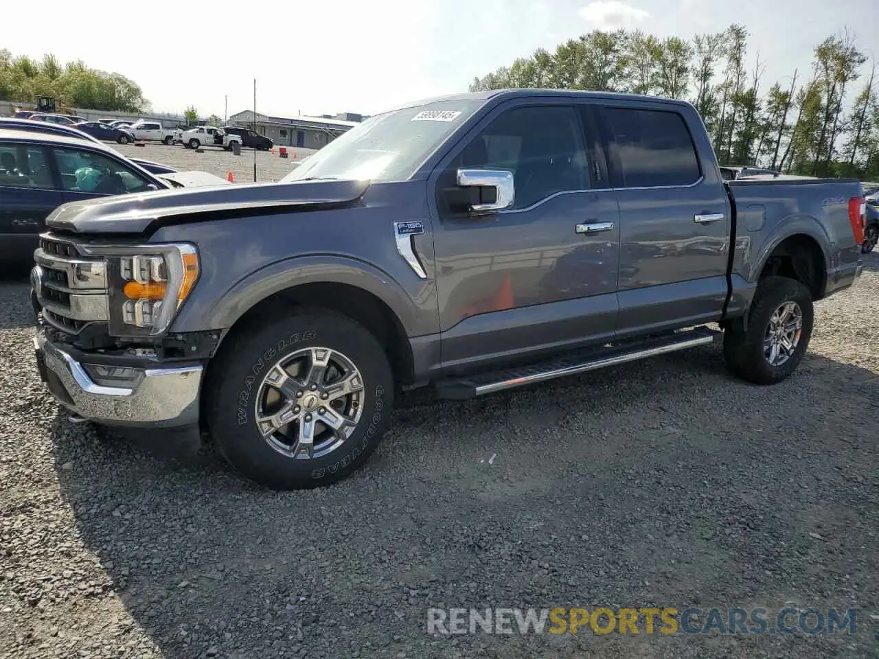 1 fotografías del automóvil dañado 1FTFW1E81MFB87829 FORD F-150 2021