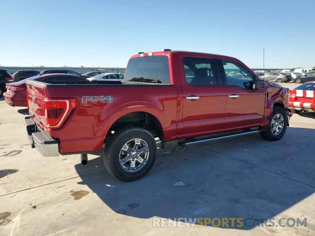 3 fotografías del automóvil dañado 1FTFW1E81MKE62834 FORD F-150 2021