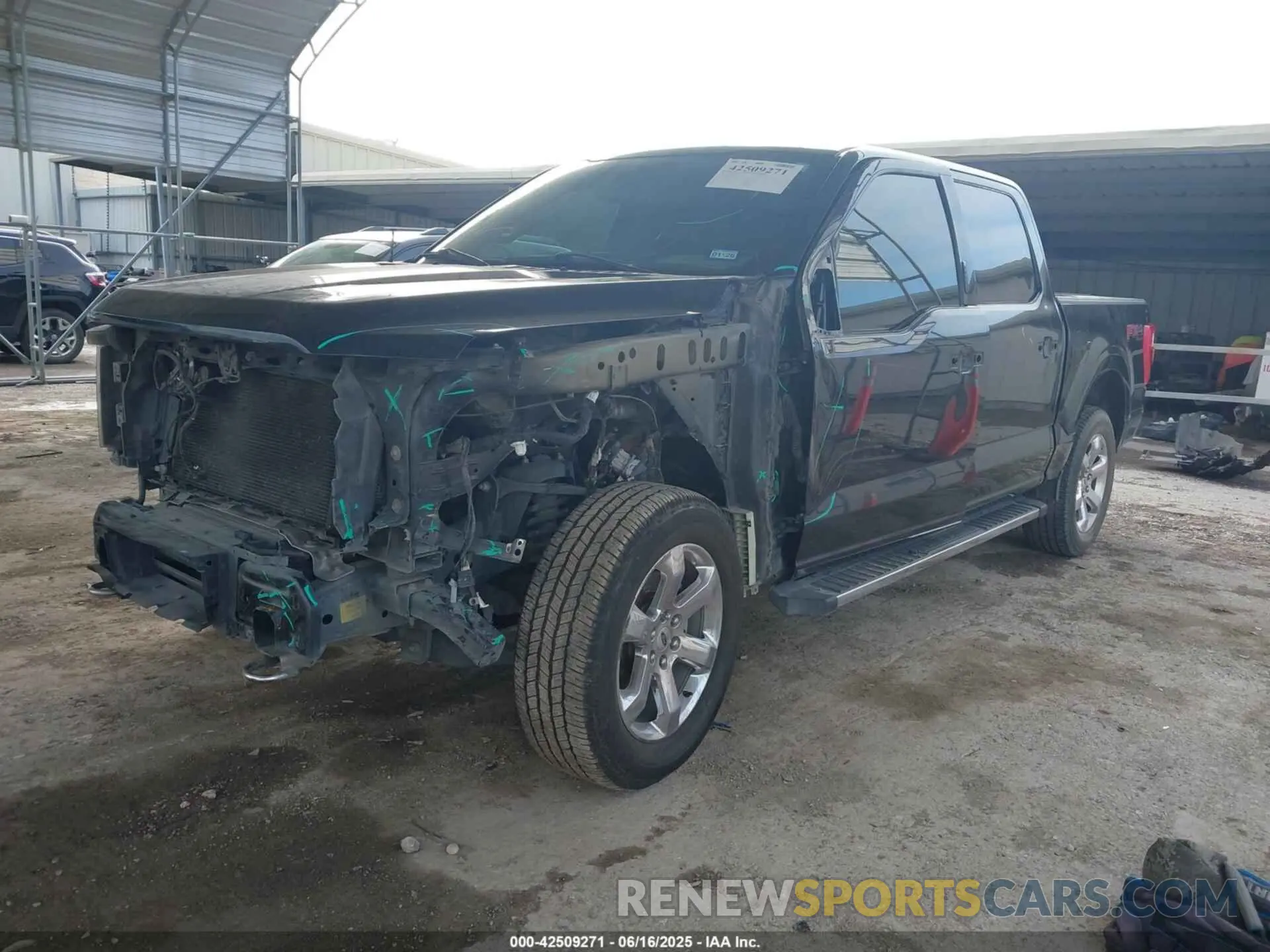 2 fotografías del automóvil dañado 1FTFW1E83MFA25166 FORD F-150 2021