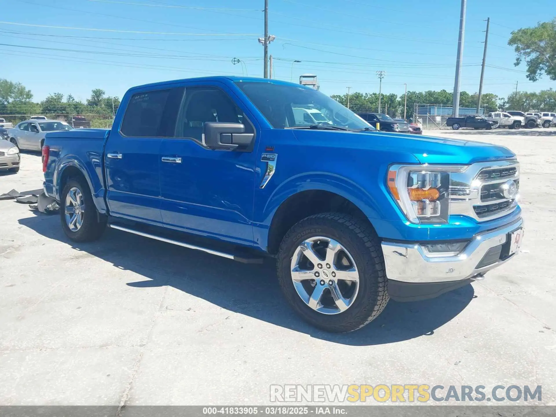 1 fotografías del automóvil dañado 1FTFW1E83MFA36636 FORD F-150 2021