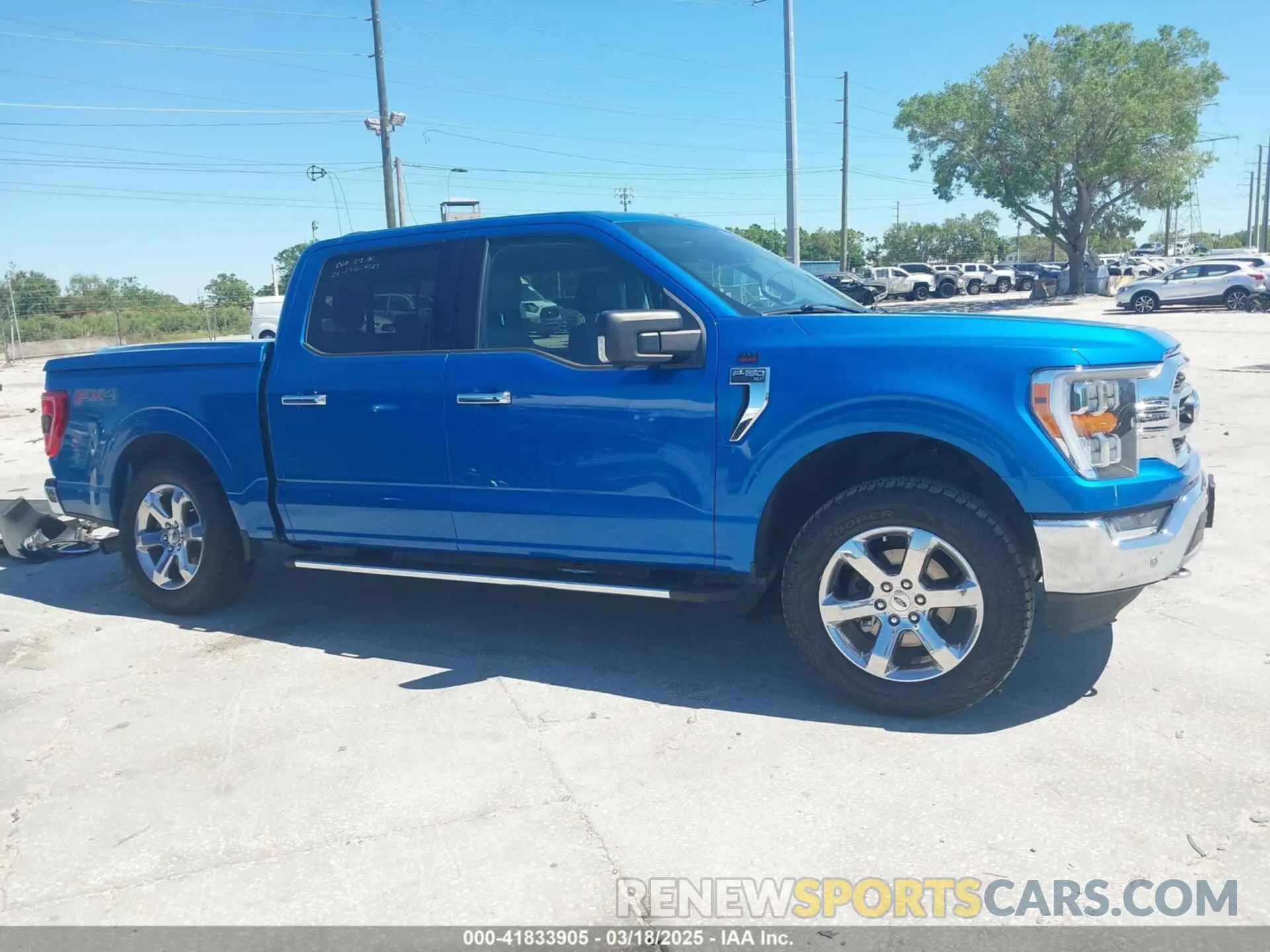 14 fotografías del automóvil dañado 1FTFW1E83MFA36636 FORD F-150 2021