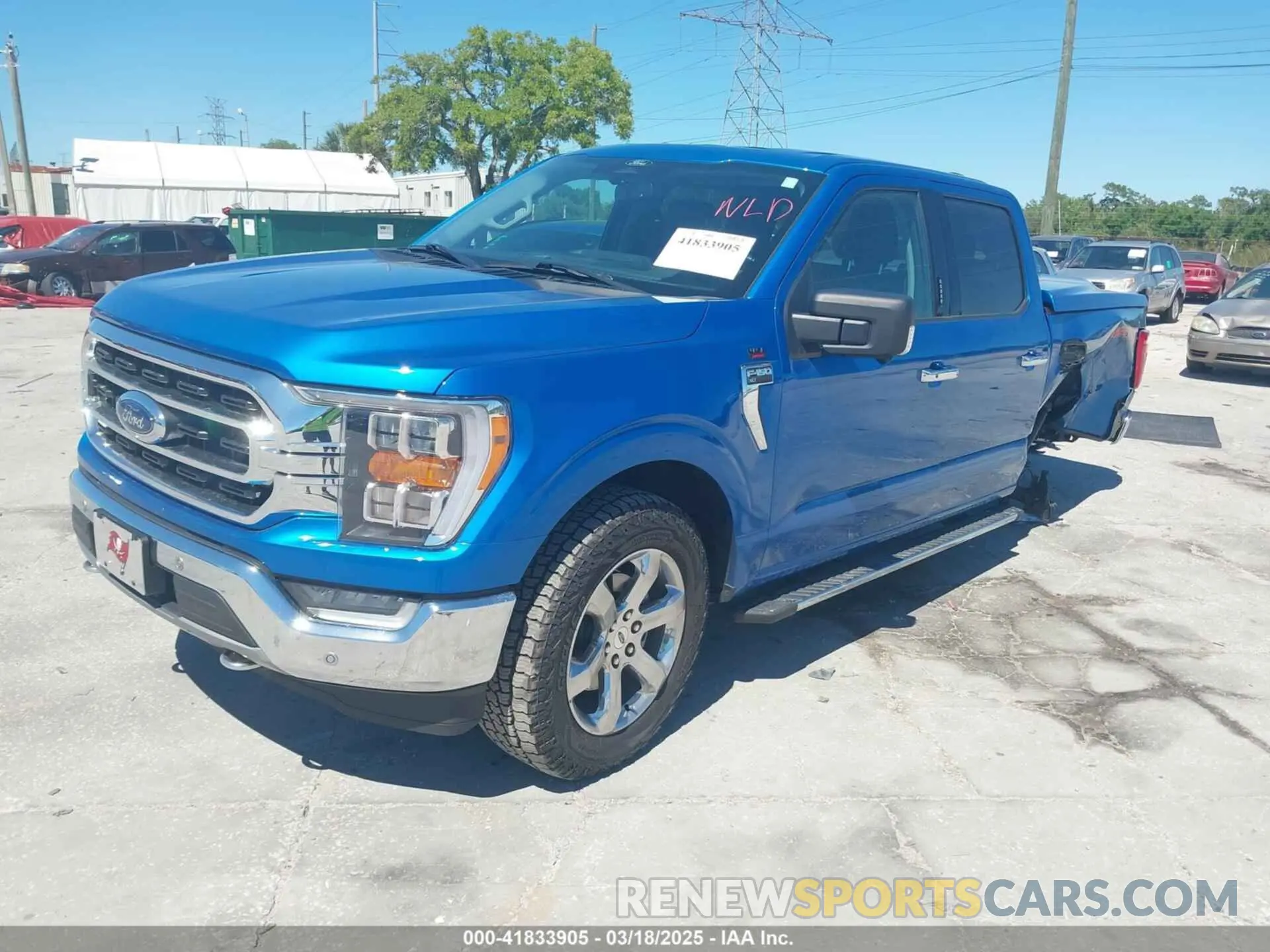 2 fotografías del automóvil dañado 1FTFW1E83MFA36636 FORD F-150 2021