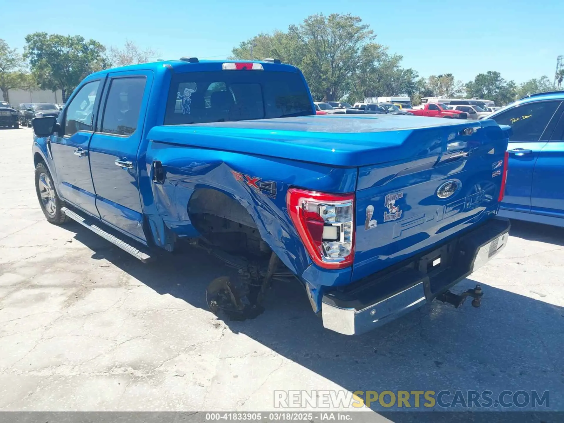 3 fotografías del automóvil dañado 1FTFW1E83MFA36636 FORD F-150 2021