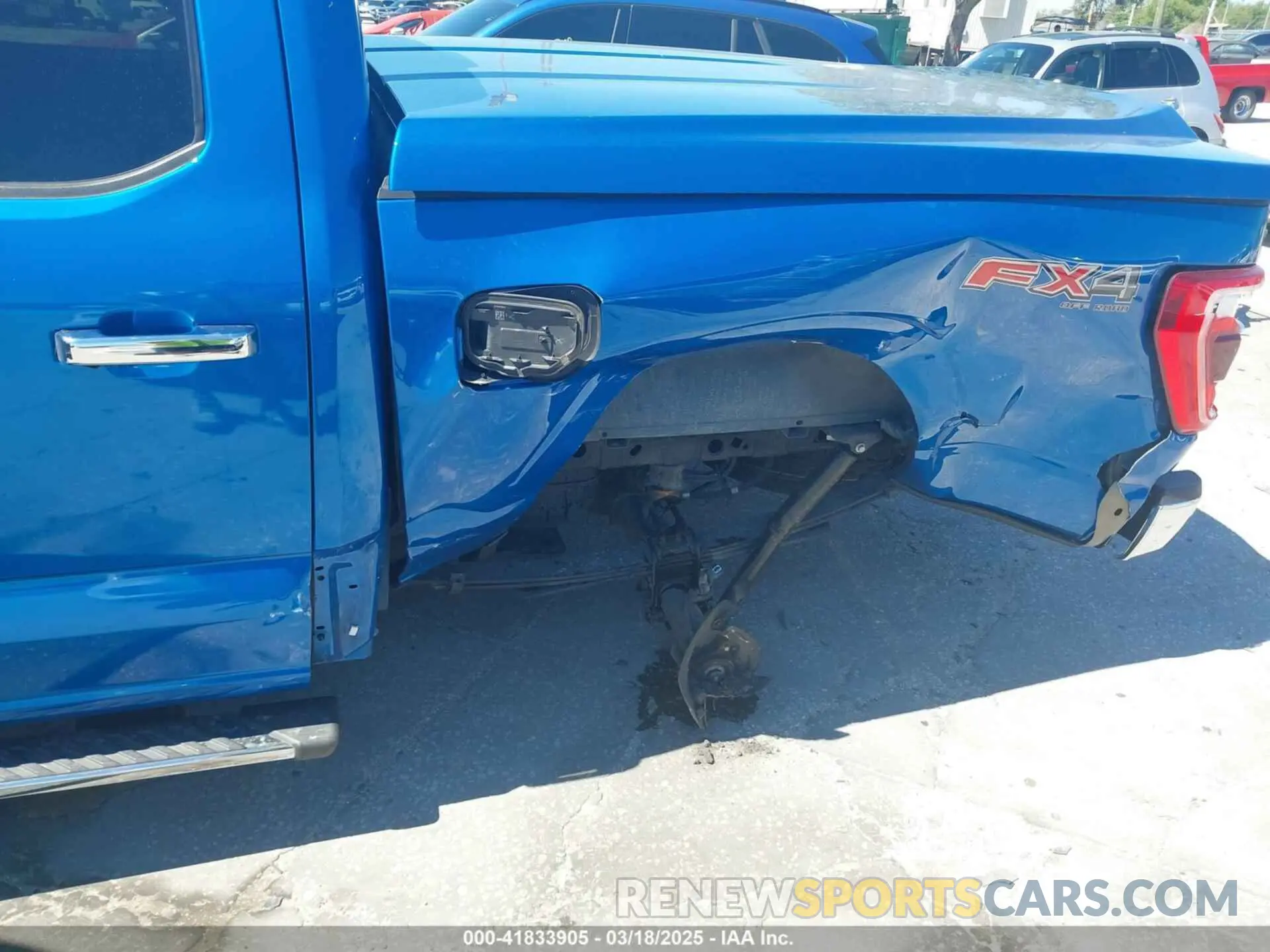 6 fotografías del automóvil dañado 1FTFW1E83MFA36636 FORD F-150 2021