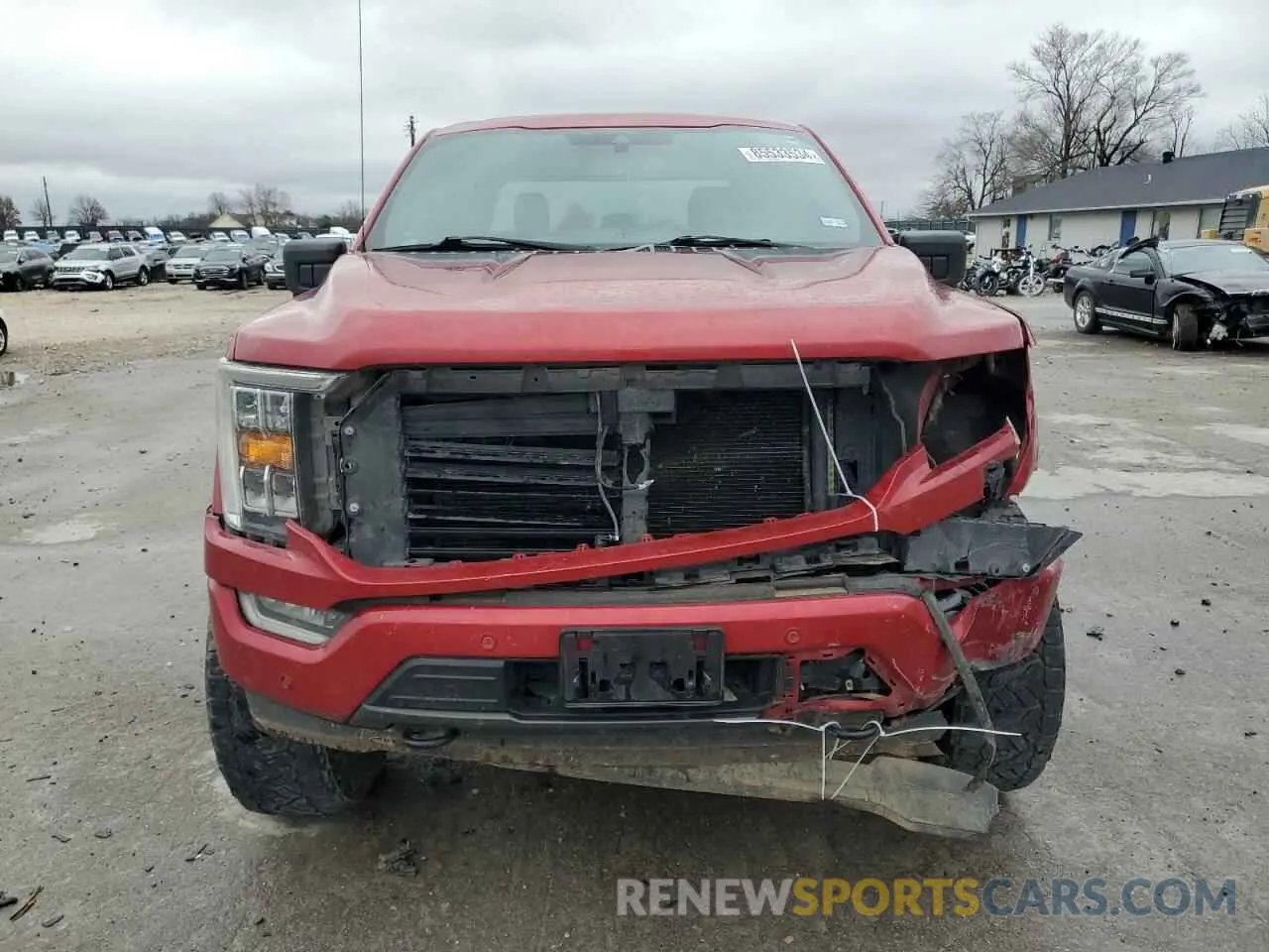 5 fotografías del automóvil dañado 1FTFW1E83MFA41142 FORD F-150 2021