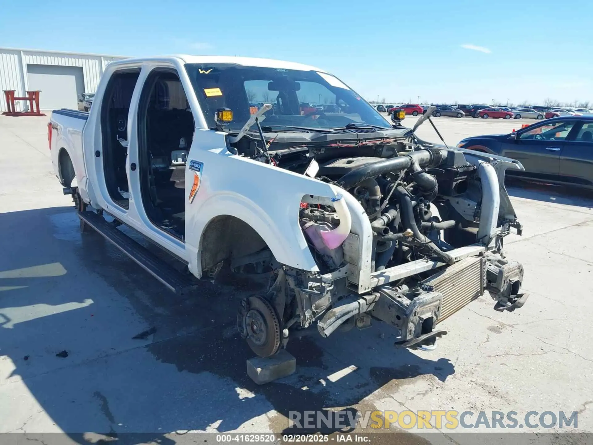 1 fotografías del automóvil dañado 1FTFW1E83MFB03929 FORD F-150 2021