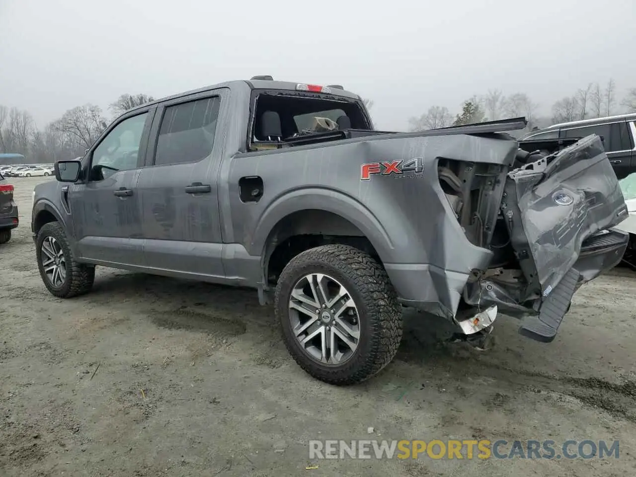 2 fotografías del automóvil dañado 1FTFW1E83MFB40107 FORD F-150 2021