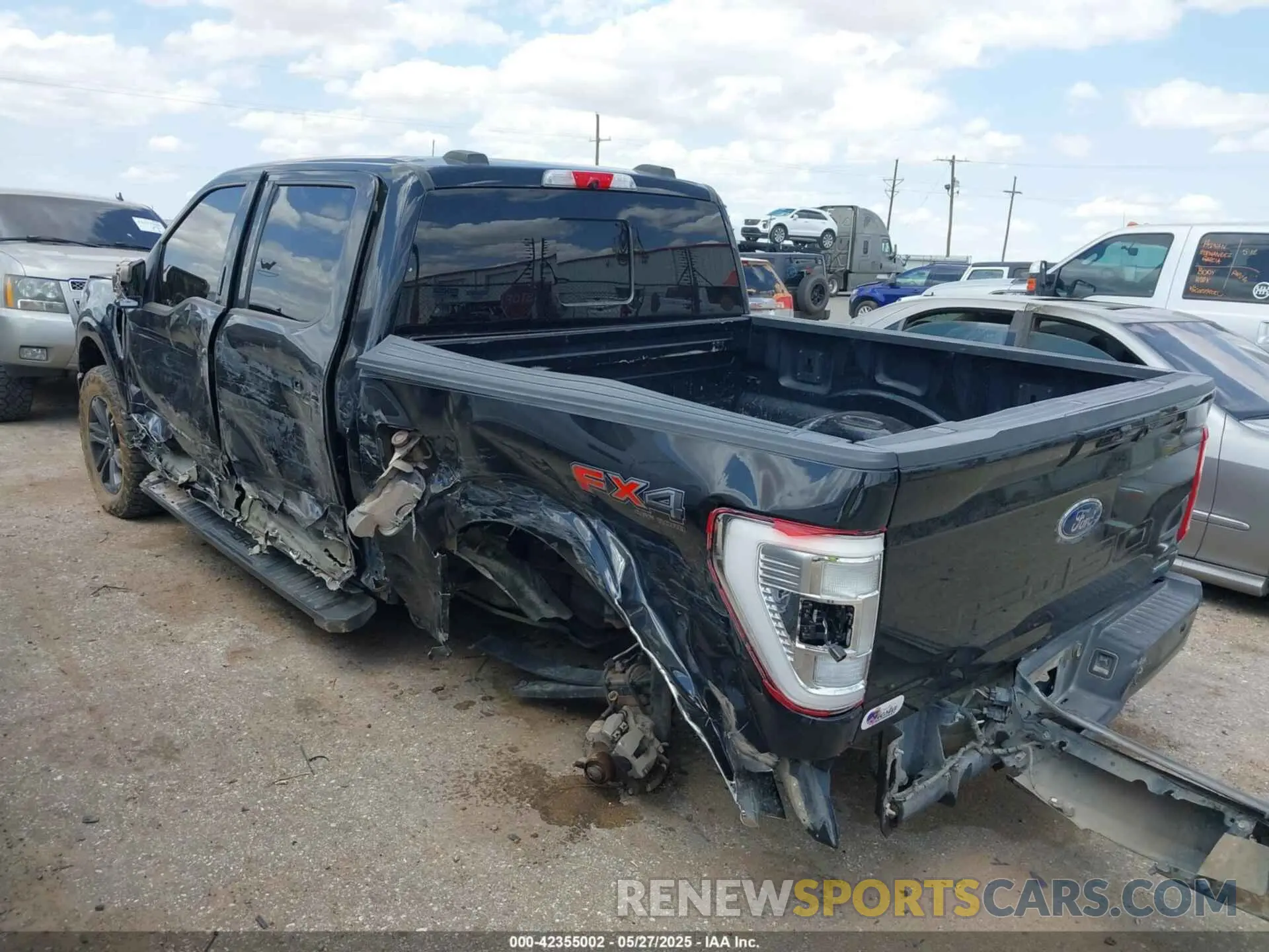 3 fotografías del automóvil dañado 1FTFW1E83MFB53505 FORD F-150 2021