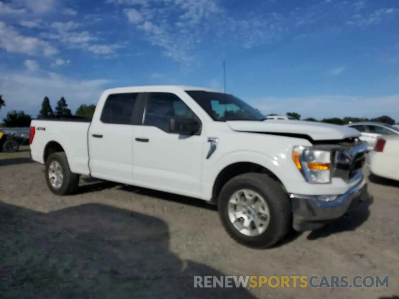 4 fotografías del automóvil dañado 1FTFW1E83MFB80686 FORD F-150 2021