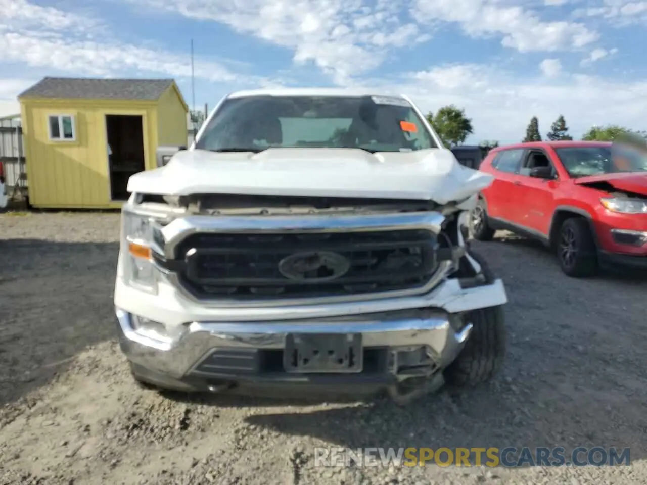 5 fotografías del automóvil dañado 1FTFW1E83MFB80686 FORD F-150 2021