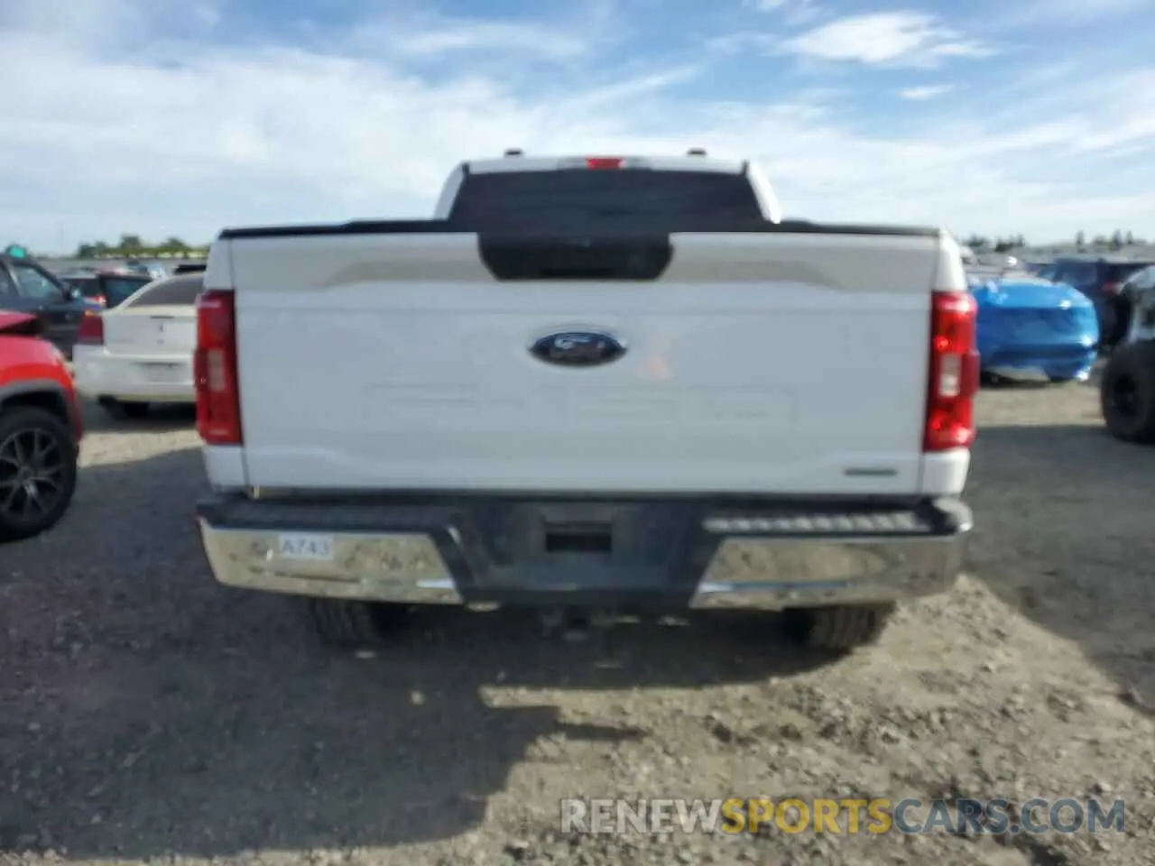 6 fotografías del automóvil dañado 1FTFW1E83MFB80686 FORD F-150 2021