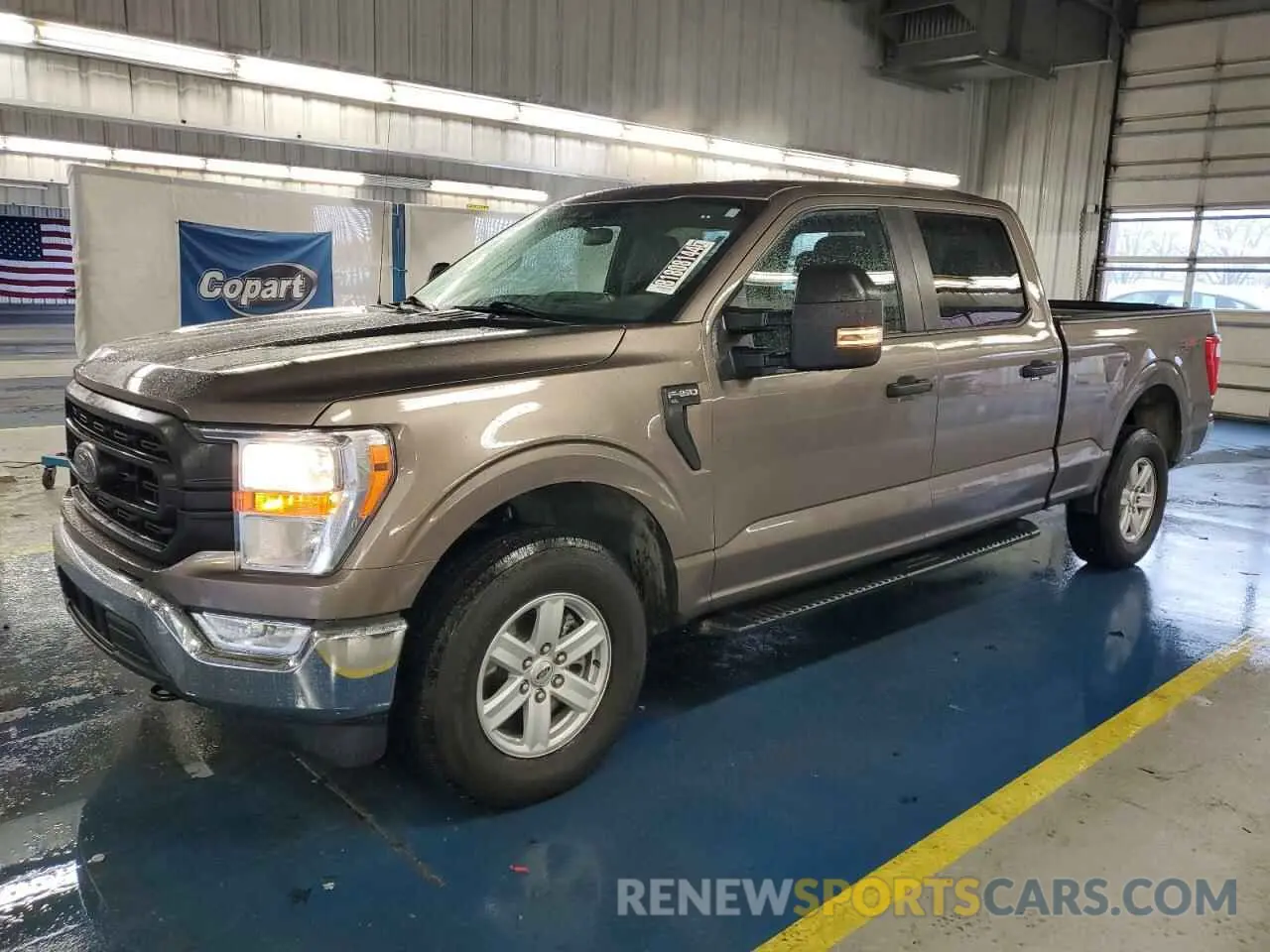 1 fotografías del automóvil dañado 1FTFW1E84MFB47468 FORD F-150 2021