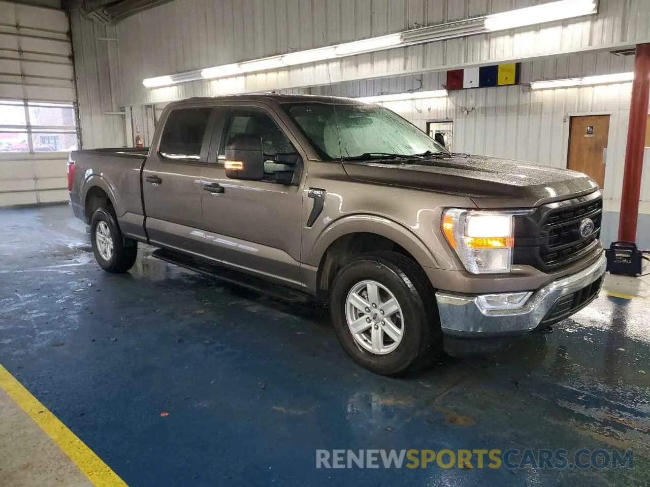 4 fotografías del automóvil dañado 1FTFW1E84MFB47468 FORD F-150 2021