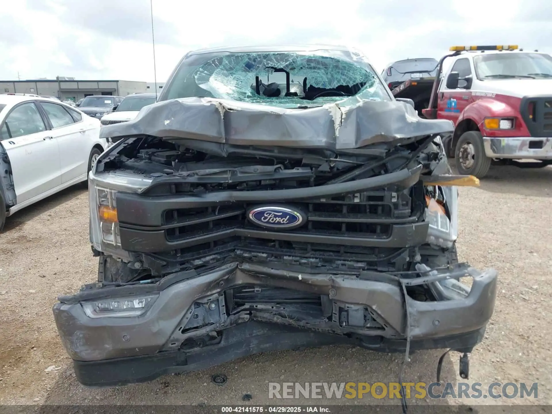 6 fotografías del automóvil dañado 1FTFW1E85MKE04547 FORD F-150 2021