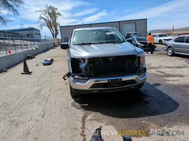 14 fotografías del automóvil dañado 1FTFW1E85MKE64179 FORD F-150 2021