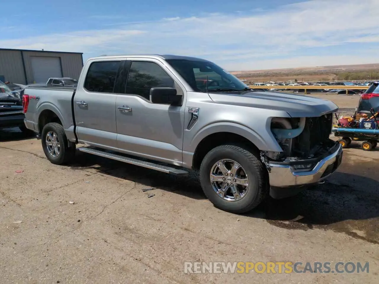 4 fotografías del automóvil dañado 1FTFW1E85MKE64179 FORD F-150 2021
