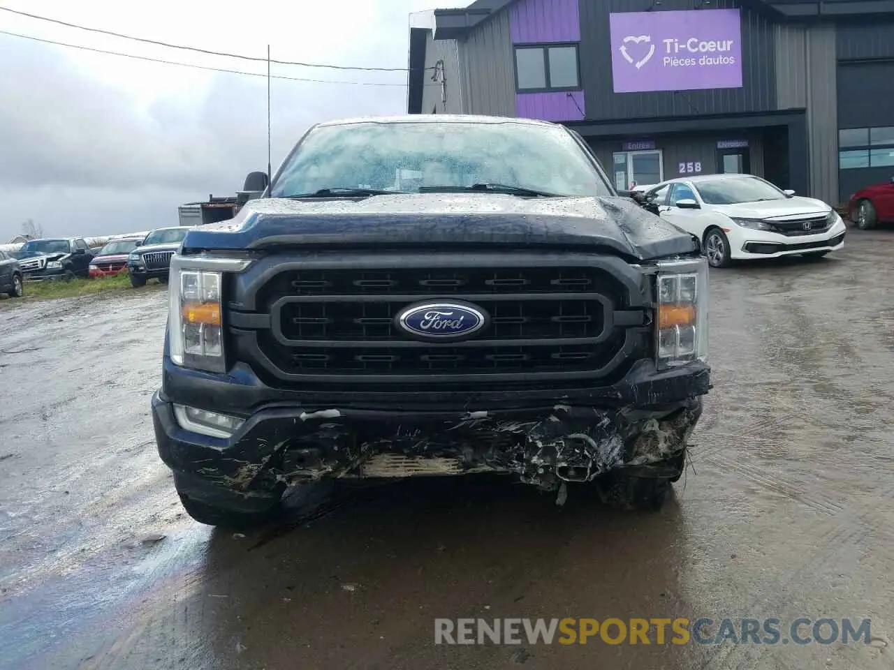 5 fotografías del automóvil dañado 1FTFW1E86MFB44717 FORD F-150 2021