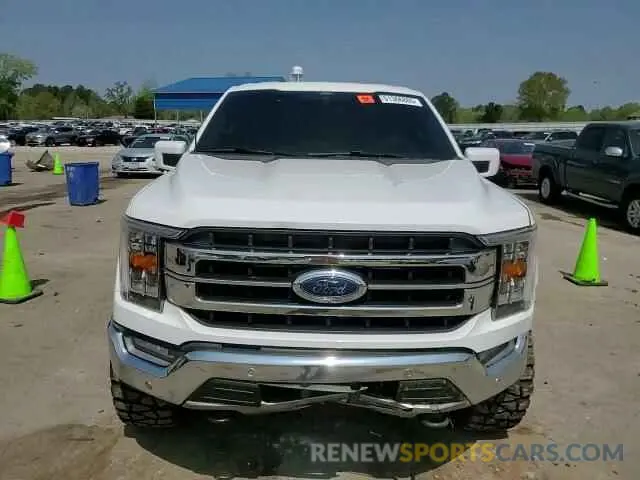 11 fotografías del automóvil dañado 1FTFW1E86MFB70217 FORD F-150 2021