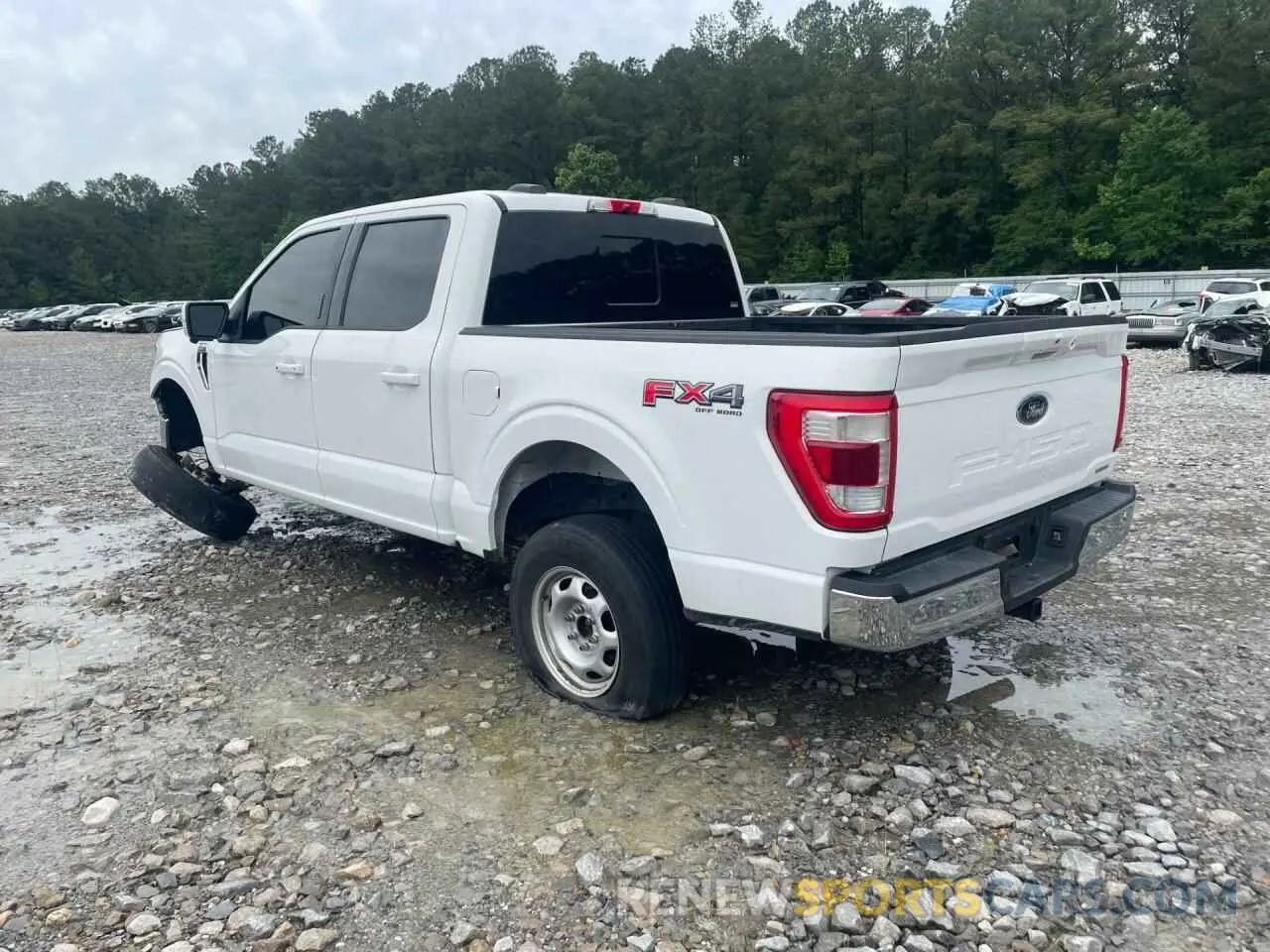 2 fotografías del automóvil dañado 1FTFW1E86MFB70217 FORD F-150 2021