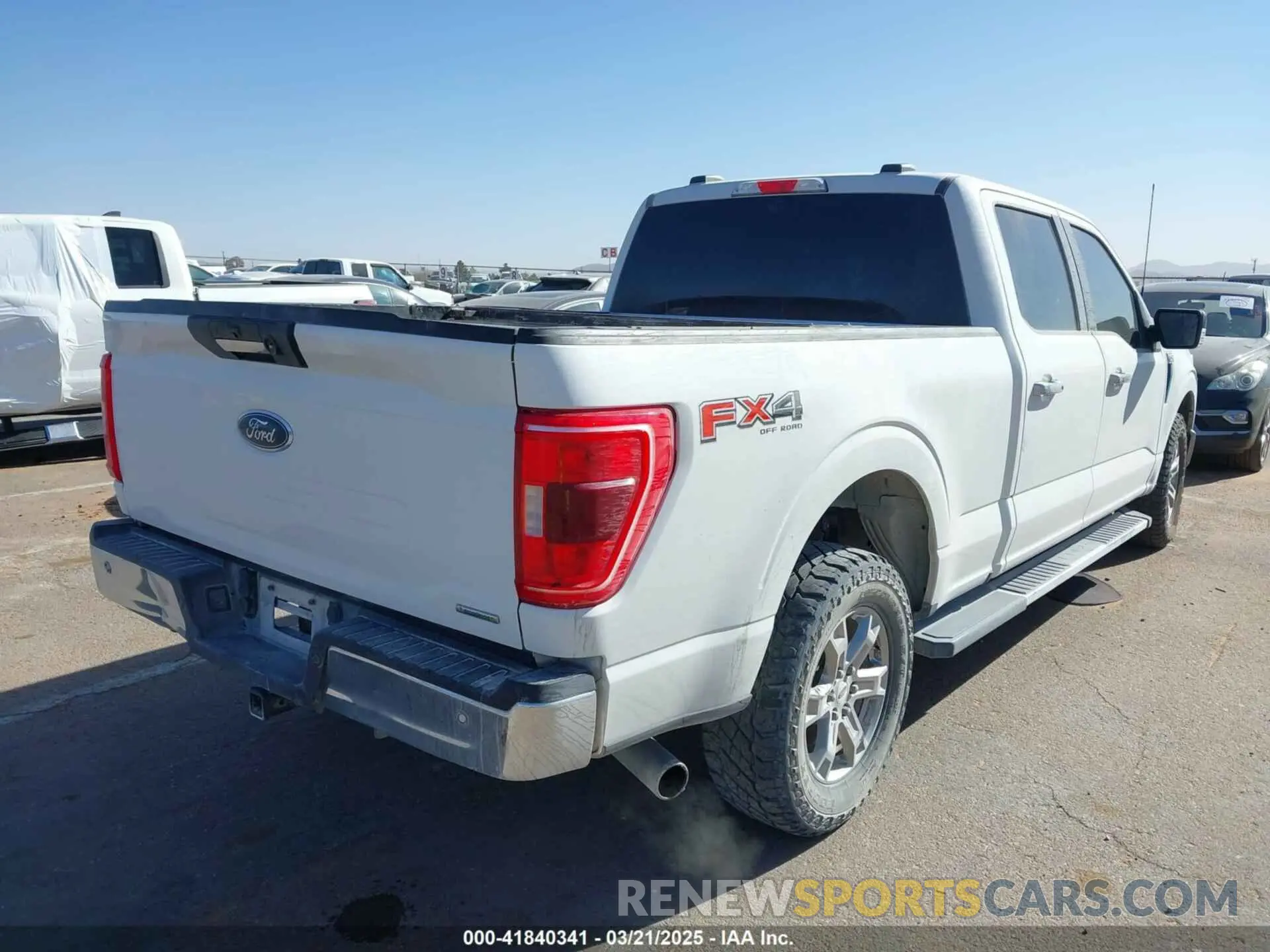 4 fotografías del automóvil dañado 1FTFW1E86MFC72651 FORD F-150 2021