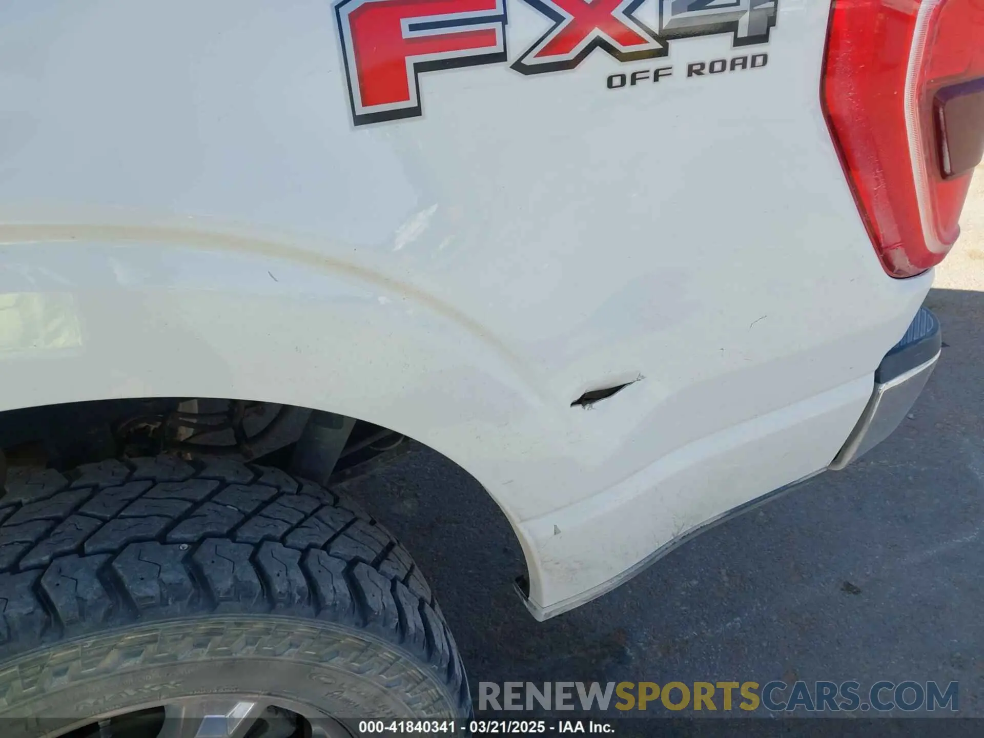 6 fotografías del automóvil dañado 1FTFW1E86MFC72651 FORD F-150 2021