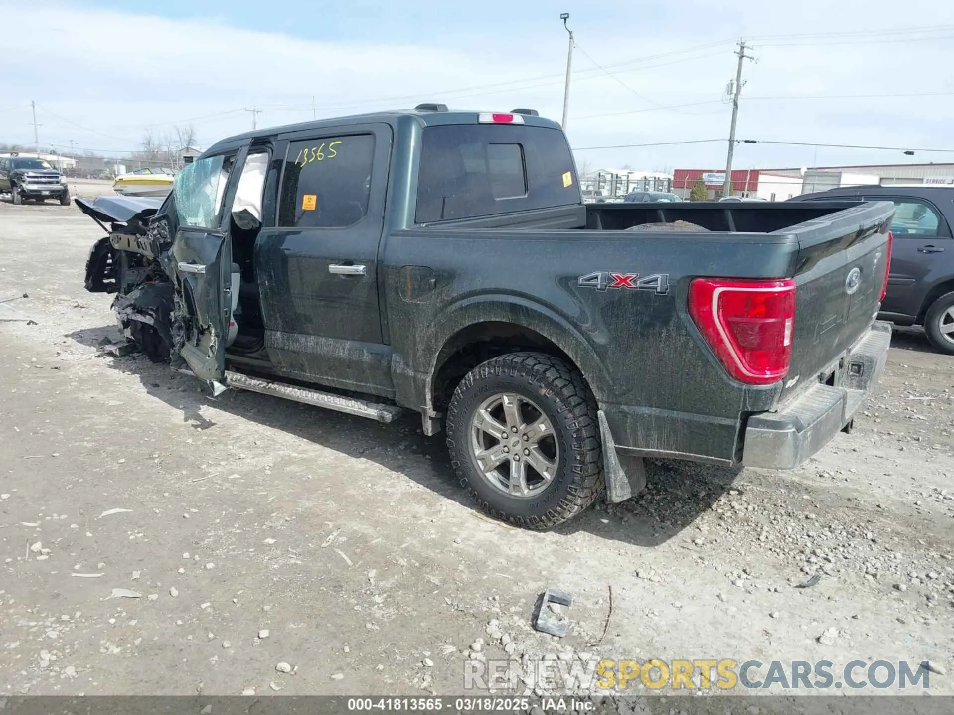 3 fotografías del automóvil dañado 1FTFW1E86MKD80565 FORD F-150 2021