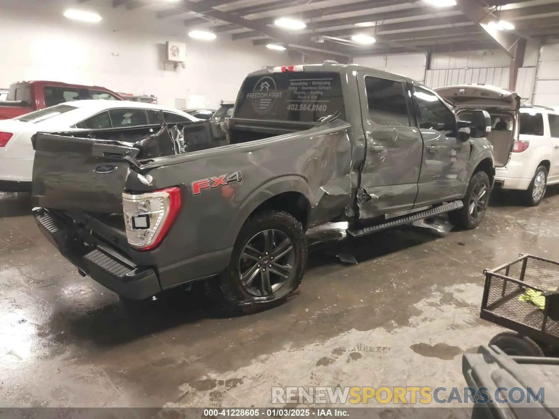 4 fotografías del automóvil dañado 1FTFW1E86MKE40831 FORD F-150 2021