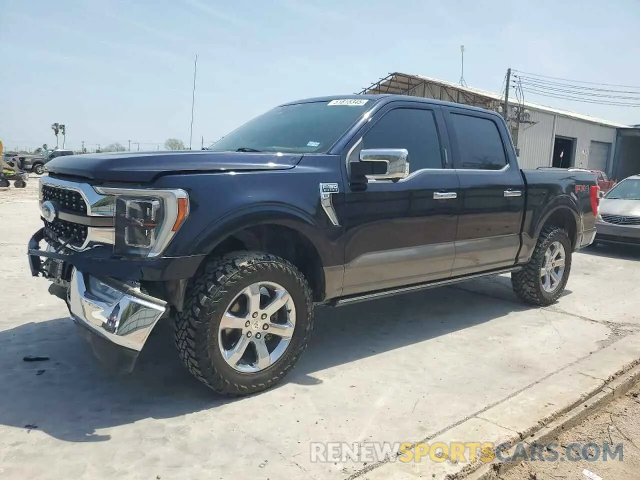 1 fotografías del automóvil dañado 1FTFW1E87MFB36383 FORD F-150 2021