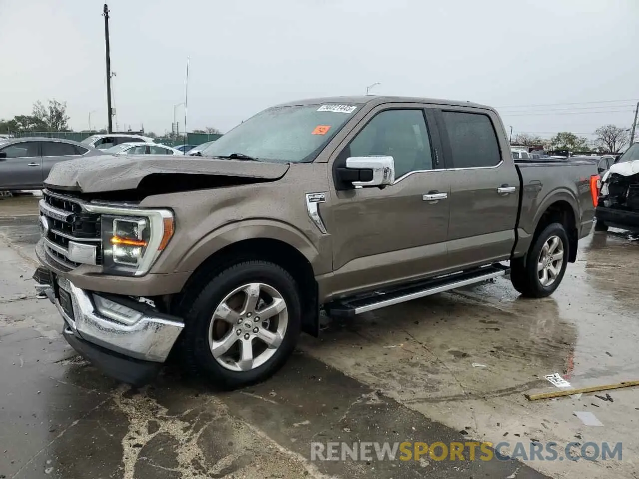 1 fotografías del automóvil dañado 1FTFW1E87MKD37532 FORD F-150 2021