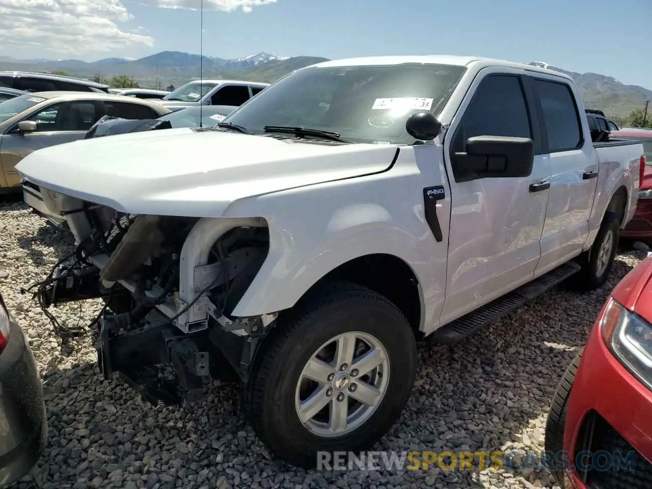 1 fotografías del automóvil dañado 1FTFW1E89MFB64024 FORD F-150 2021