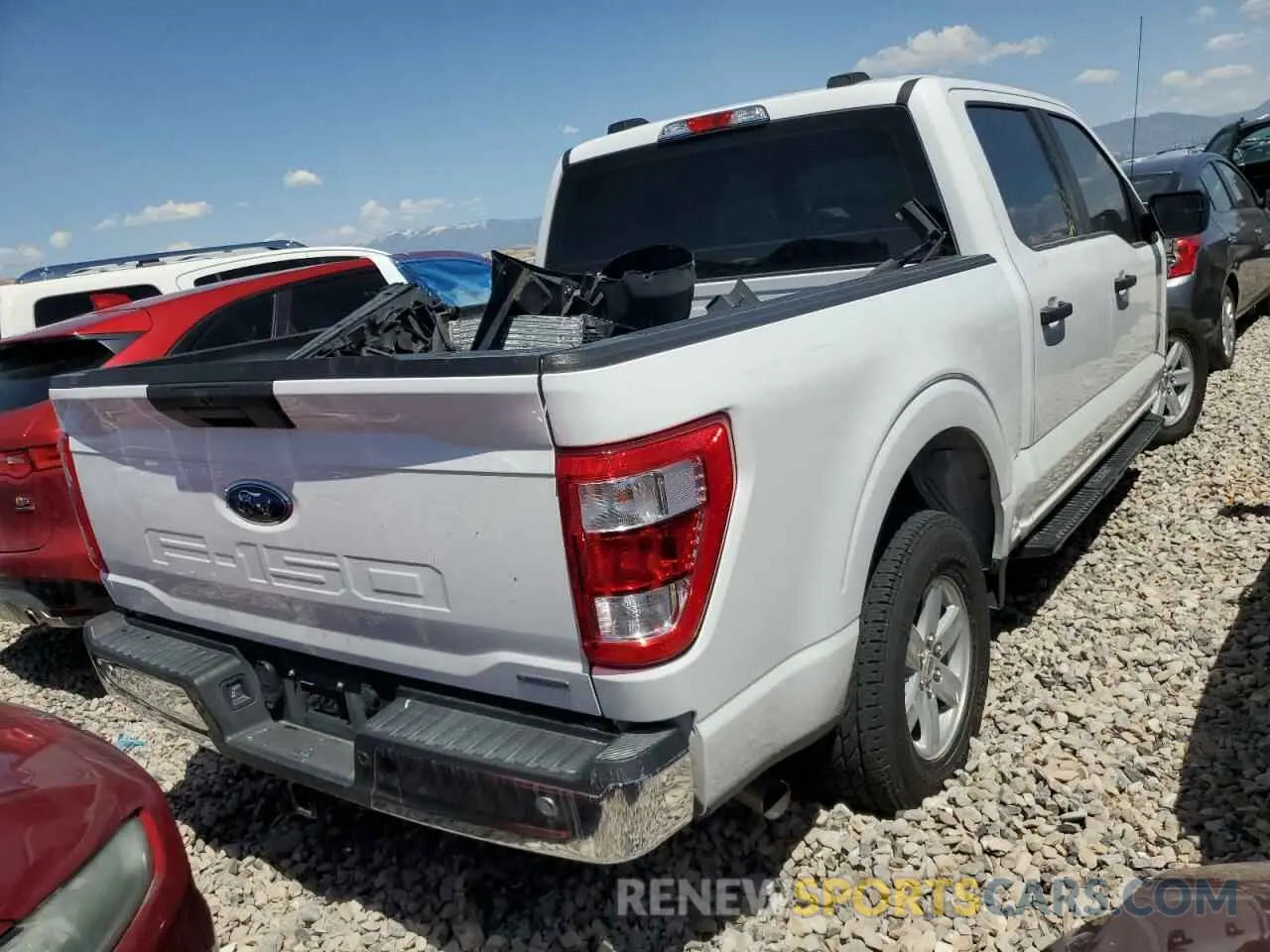 3 fotografías del automóvil dañado 1FTFW1E89MFB64024 FORD F-150 2021