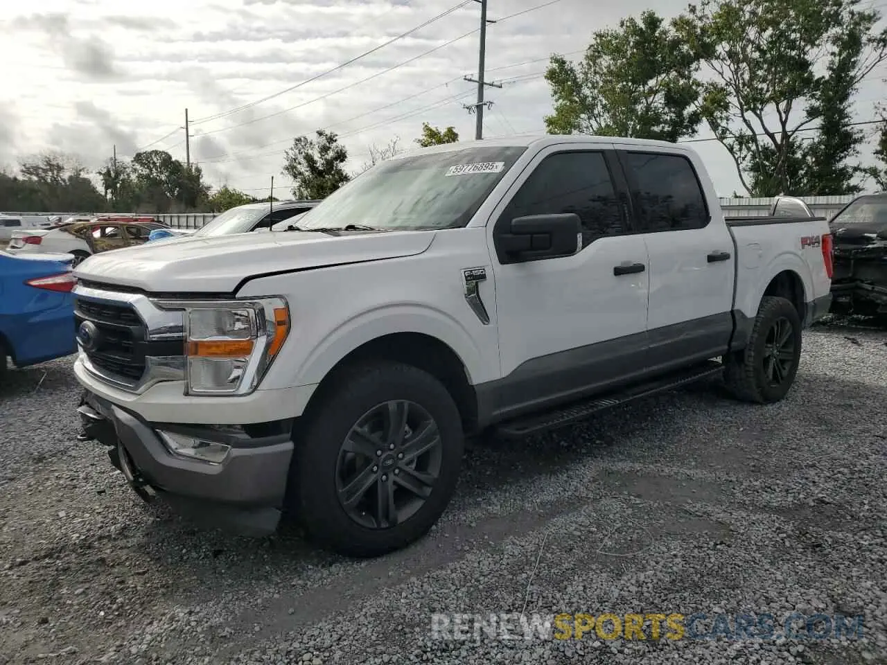 1 fotografías del automóvil dañado 1FTFW1E89MKD37340 FORD F-150 2021