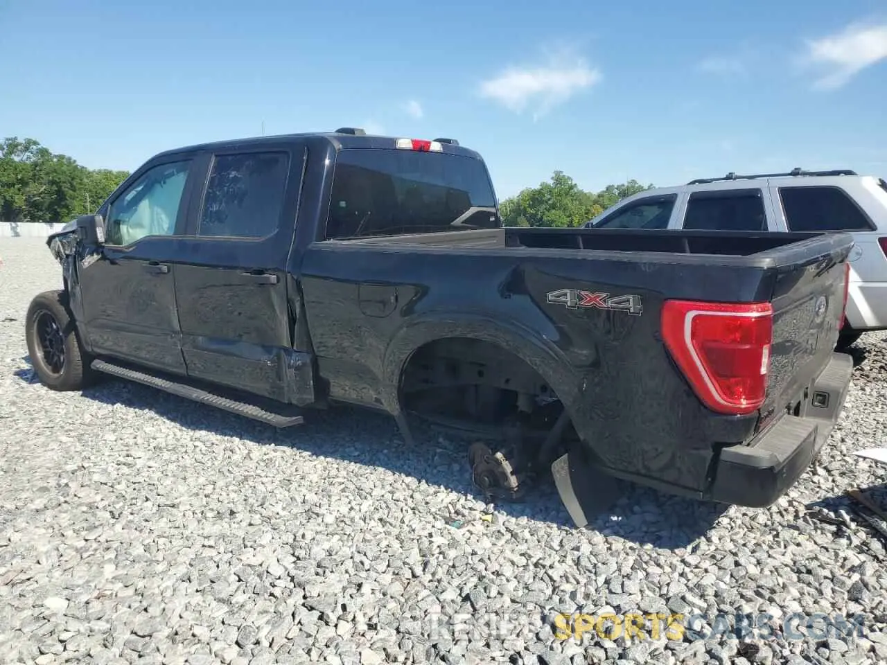 2 fotografías del automóvil dañado 1FTFW1E8XMKD27027 FORD F-150 2021