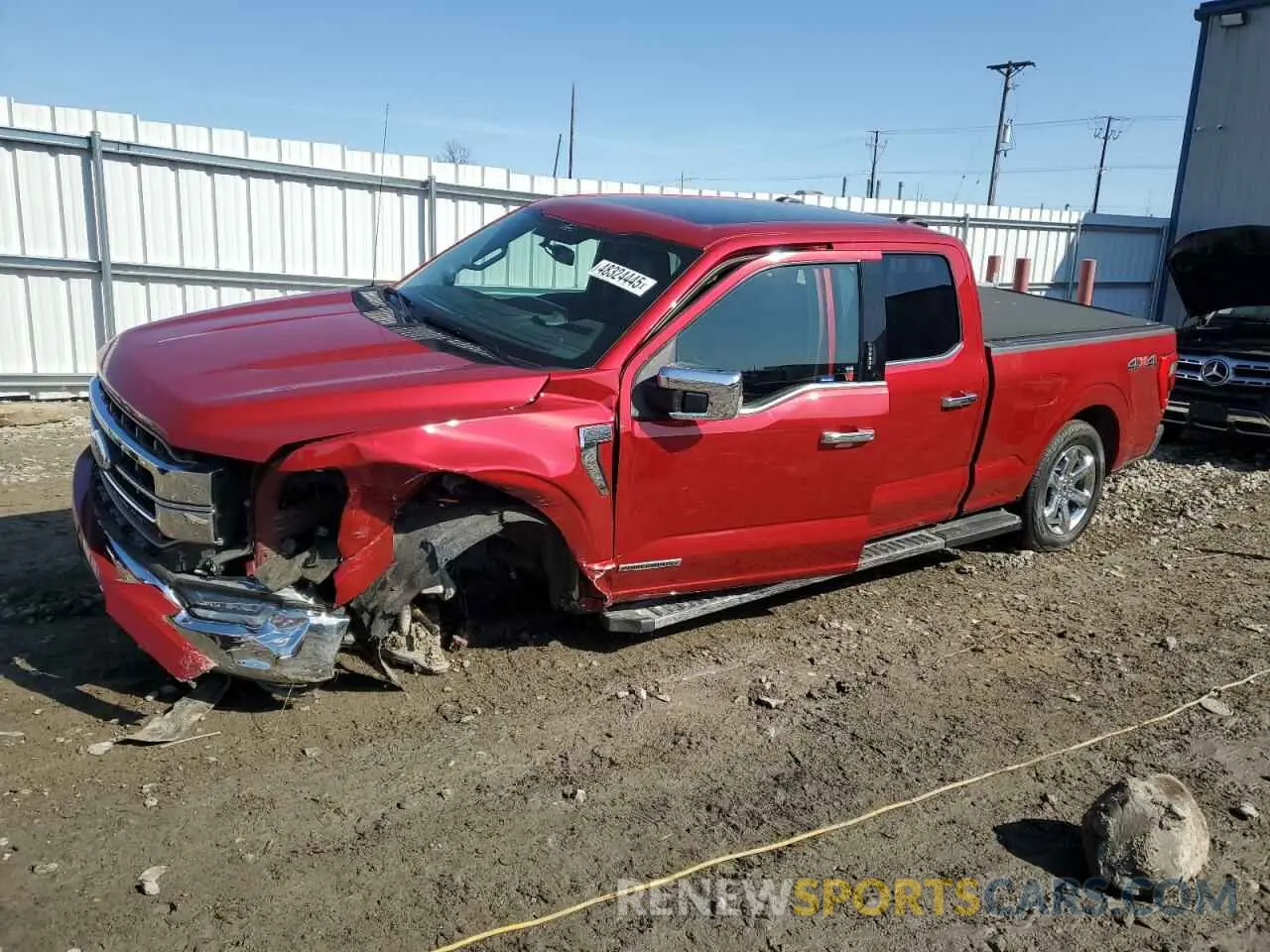 1 fotografías del automóvil dañado 1FTFW1ED4MFB12443 FORD F-150 2021