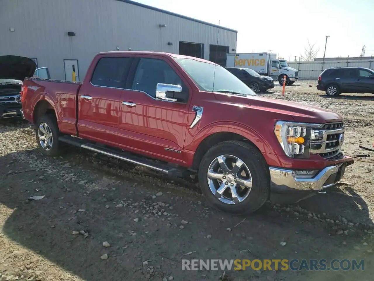 4 fotografías del automóvil dañado 1FTFW1ED4MFB12443 FORD F-150 2021