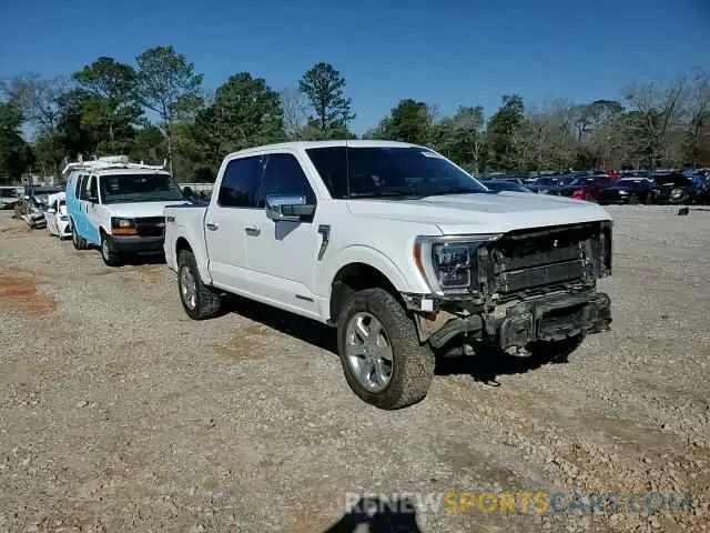 11 fotografías del automóvil dañado 1FTFW1ED4MFB84601 FORD F-150 2021