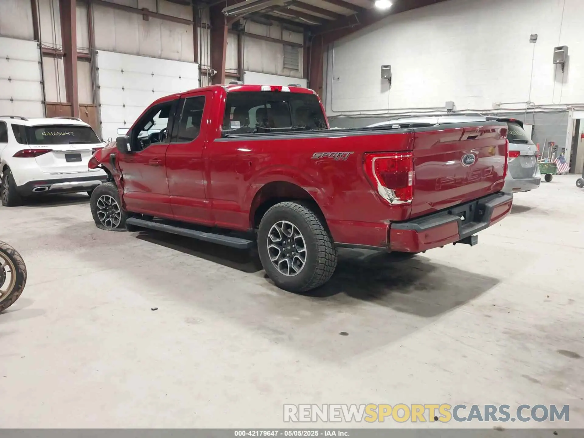 3 fotografías del automóvil dañado 1FTFX1E55MFA44207 FORD F-150 2021