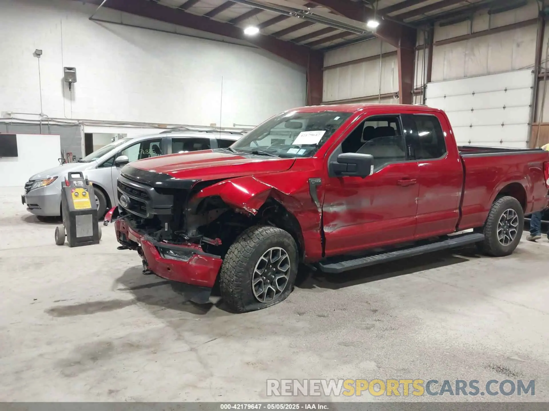 6 fotografías del automóvil dañado 1FTFX1E55MFA44207 FORD F-150 2021
