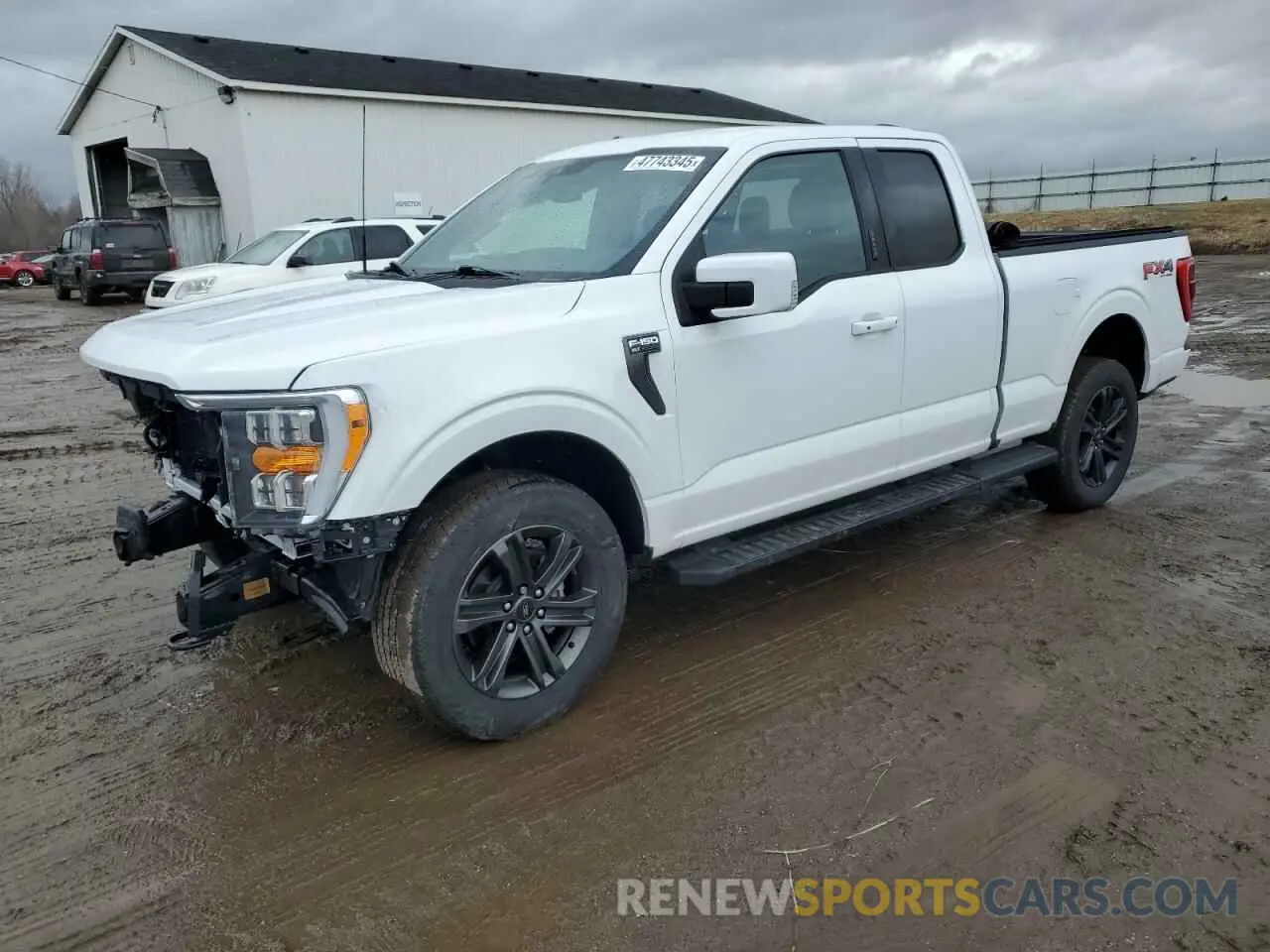 1 fotografías del automóvil dañado 1FTFX1E56MFC78923 FORD F-150 2021