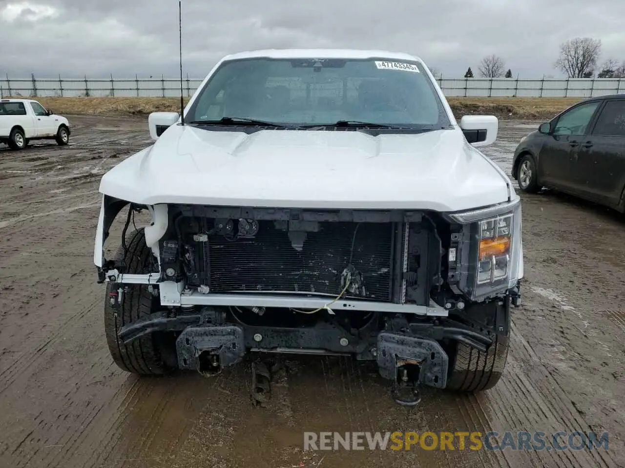 5 fotografías del automóvil dañado 1FTFX1E56MFC78923 FORD F-150 2021