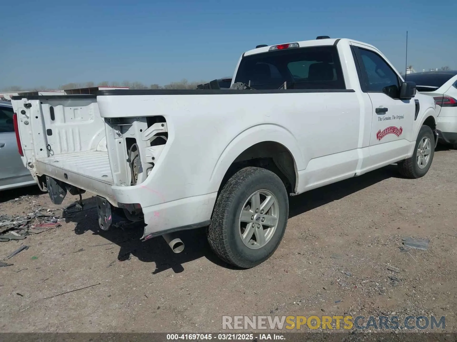 4 fotografías del automóvil dañado 1FTMF1C54MKE87761 FORD F-150 2021